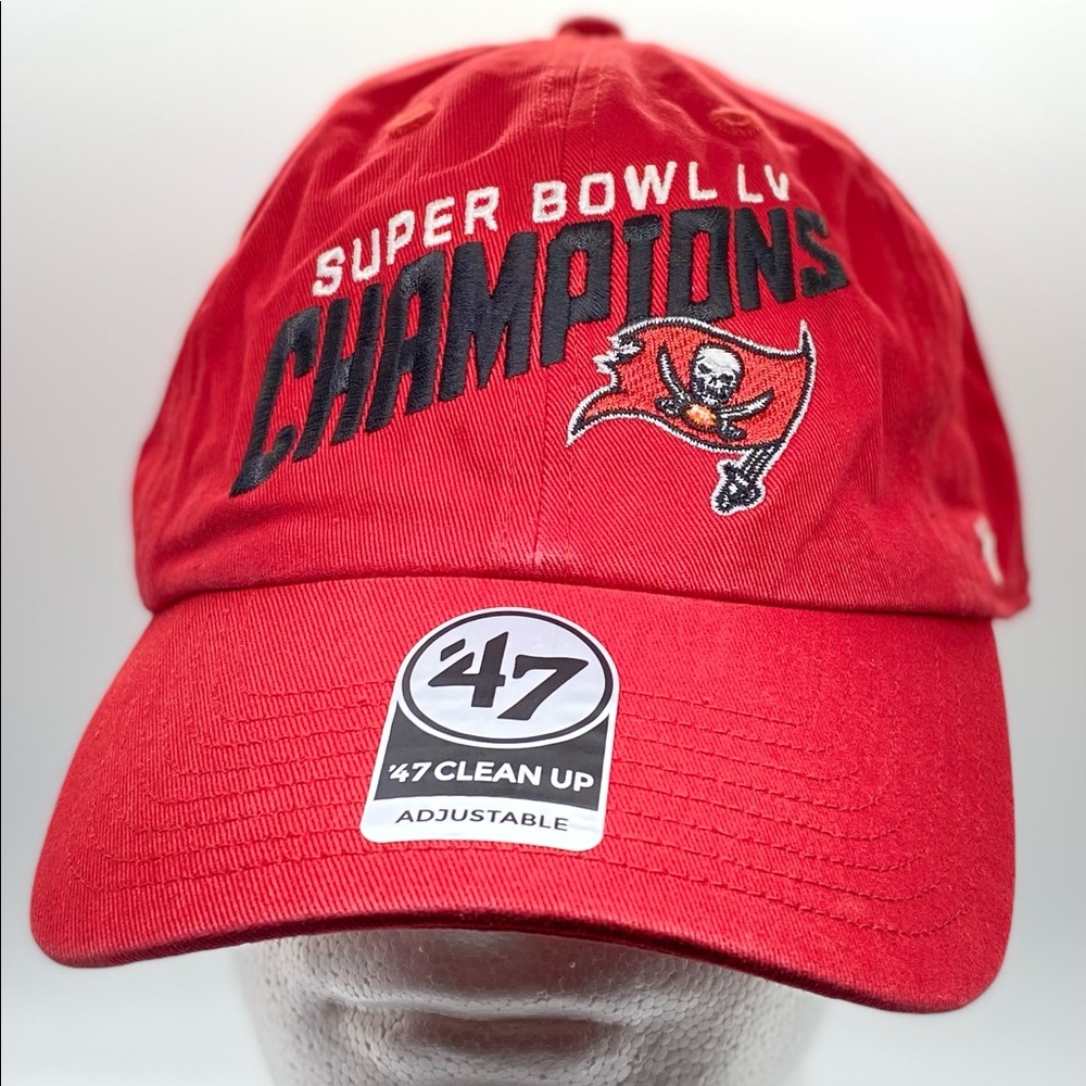 Tampa Bay Buccaneers ‘47 Super Bowl LV Champions Adjustable Adult Hat